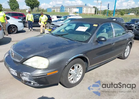 2004 Mercury Sable Gs from USA, damaged, VIN 1MEFM50U94A617443